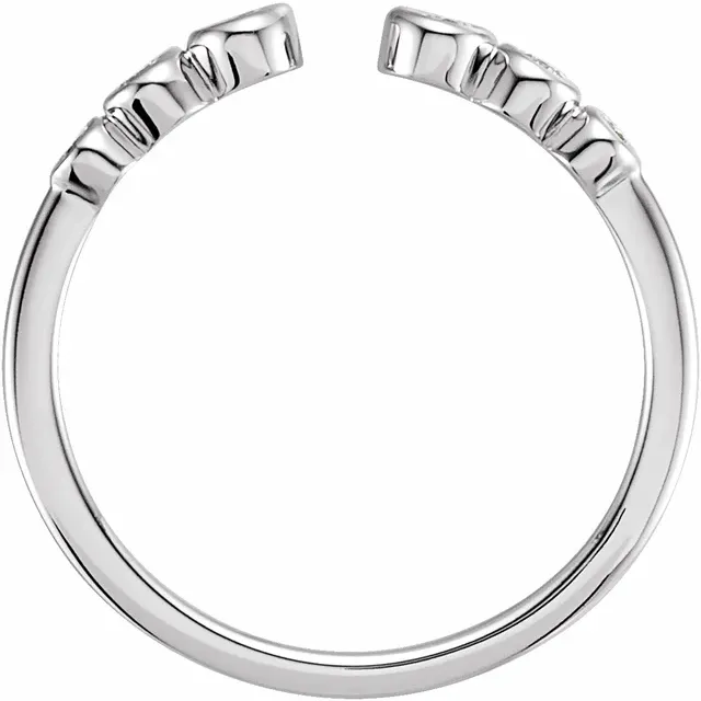 Cleo Ring White Gold side