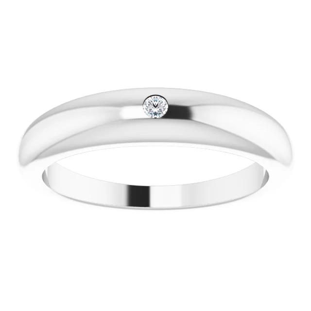 Electra Ring White Gold Front