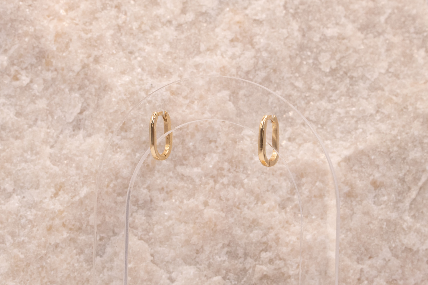 Helix oval earrings (small)